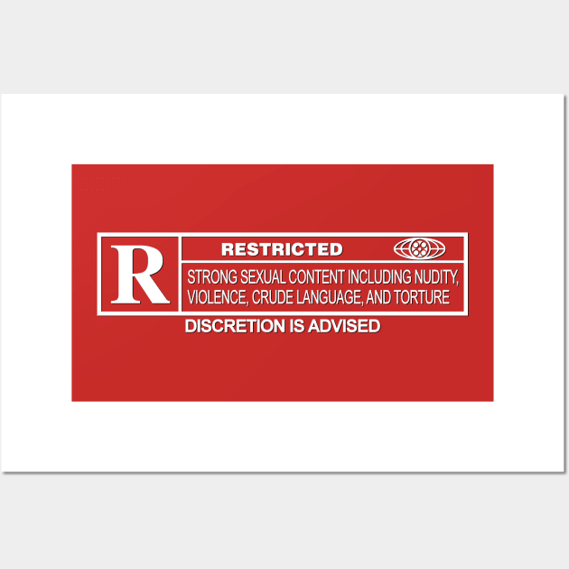 Rated R Wall Art by ModernPop